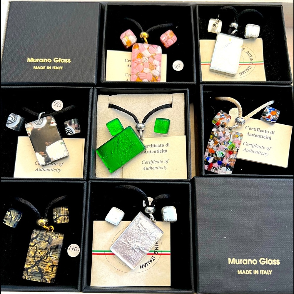 Murano glass jewelry